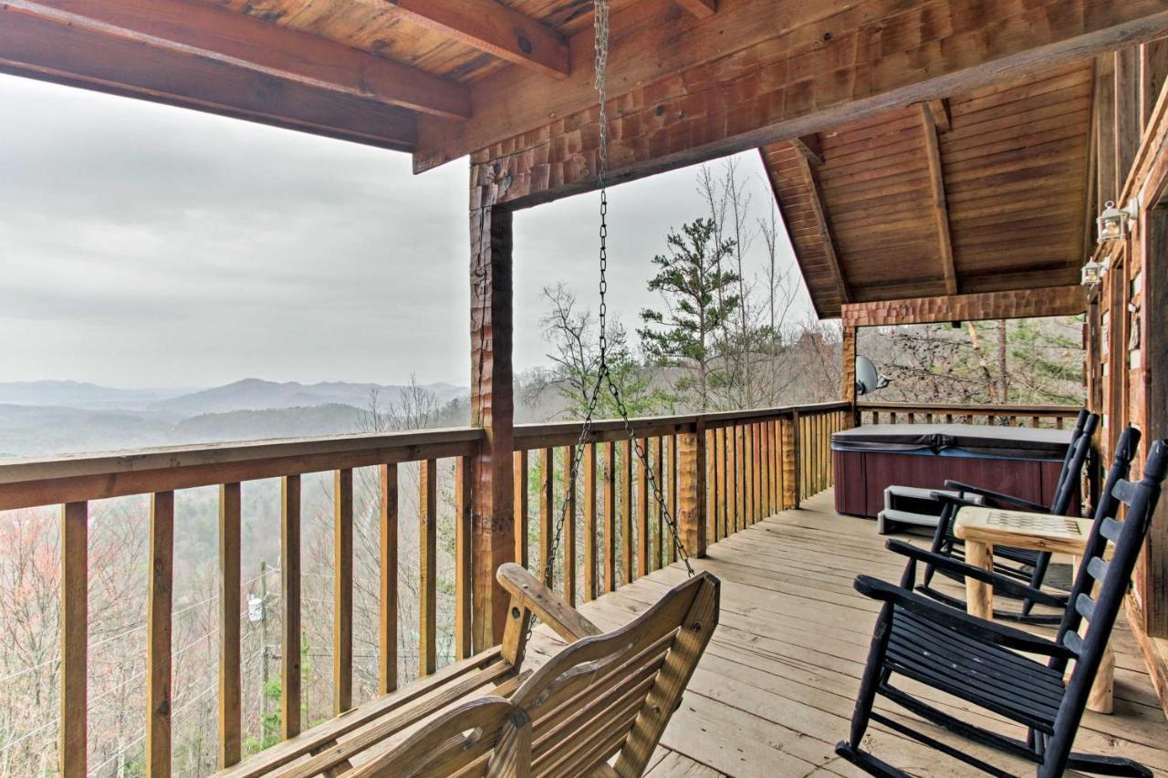 Sevierville Cabin With Private Hot Tub And Fireplace! エクステリア 写真